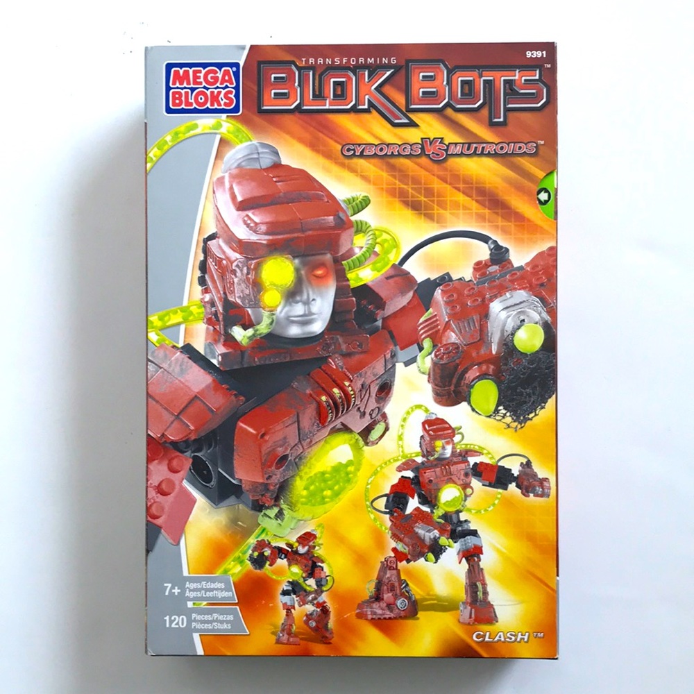 🆕 Mega Bloks Blok Bots Cyborgs Vs Mutroids: CLASH